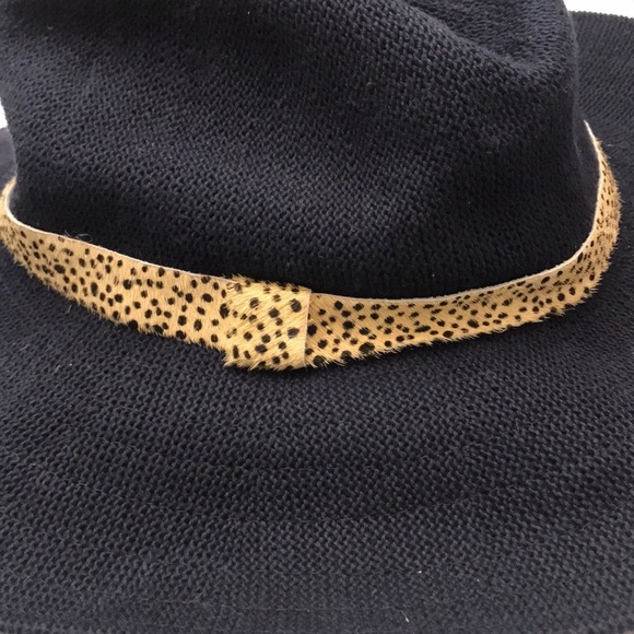 Anthropologie Brighton hat flaws nay leopard ? main image 4
